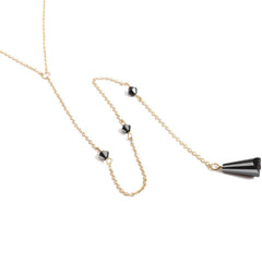 Cadena trasera con forma de gota de agua, personalizada, con flecos largos y diseño geométrico (compra mínima de 2 piezas)