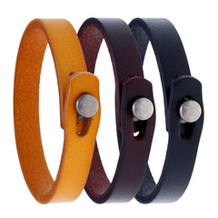 Men's Bracelets Cowhide Bracelets Men's Accessories