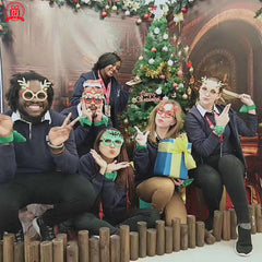 Christmas Decorative Glasses Christmas Party Glasses Frames (Minimum purchase 2 pcs)