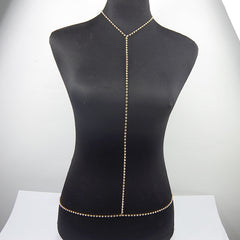 Cadena de garra para vacaciones en la playa de moda, cadena para el cuerpo, cadena para el pecho