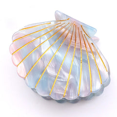 Women's Casual Beach Shell Acetic acid sheets Handmade Hair Claws