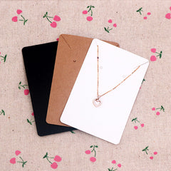 1 pieza de papel cuadrado para accesorios de cabello, tarjeta para pulseras, tarjeta para pendientes