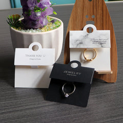 100 piezas de papel con letras, accesorios para el cabello, tarjetas para pulseras, tarjetas para pendientes (cada 100 piezas)