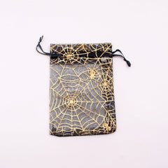 Organza de calavera de estilo clásico para Halloween