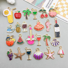 24 Models Per Model 1, 24/Pack Alloy Printing Pendant