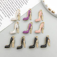 16 * 18 mm Zinc alloy High Heel Pendant