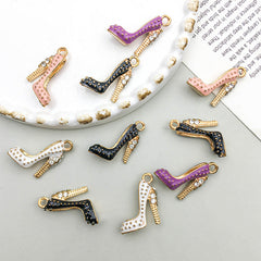 16 * 18 mm Zinc alloy High Heel Pendant