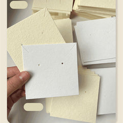 1 Piece Elegant Simple Style Daily Date Solid Color Jewelry Card