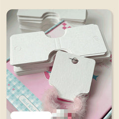 1 Piece Elegant Simple Style Daily Date Solid Color Jewelry Card
