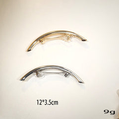 Women's Simple Style Geometric Alloy Plating Hair Clip