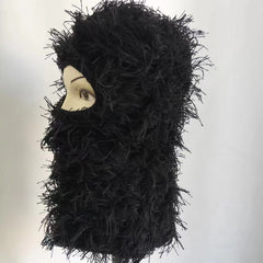 Unisex Streetwear Color Block Solid Color Eaveless Wool Cap