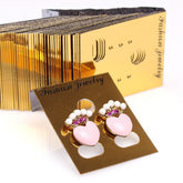 1 bolsa de plástico para embalaje de joyas con letras diarias de estilo sencillo