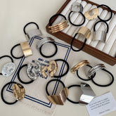 Women's Basic Simple Style Classic Style Irregular Metal Hair Tie