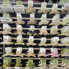 Women's Casual Elegant Simple Style Geometric Arylic Hair Claws