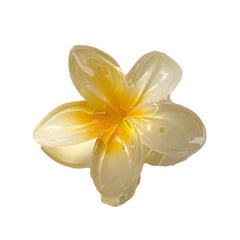 Pinzas para el pelo acrílicas con flores dulces para mujer