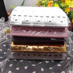 E1471 plastic jewelry Cardboard DIY jewelry accessories single pair of packaging card with English printing 1000 sheets