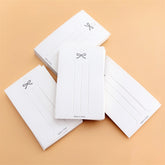 1 pieza de papel básico diario de color sólido con pasadores de tarjeta