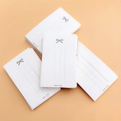 1 pieza de papel básico diario de color sólido con pasadores de tarjeta