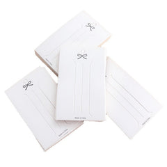 1 pieza de papel básico diario de color sólido con pasadores de tarjeta