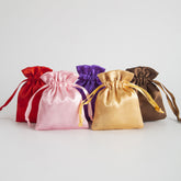 1 Piece Cloth Simple Style Holiday Daily Solid Color Jewelry Packaging Bags