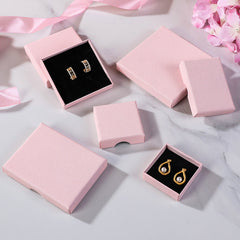 1 Piece Paper Simple Style Daily Solid Color Jewelry Boxes