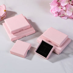 1 Piece Paper Simple Style Daily Solid Color Jewelry Boxes