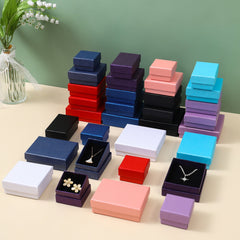 1 Piece Casual Holiday Daily Solid Color Jewelry Boxes(per 10 Pieces)