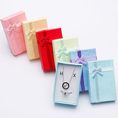 Cloud 5*8 Heaven and Earth Cover Jewelry Box Ring Ear Nail Box Necklace Set Box Jewelry Gift Jewelry Gift Paper Box