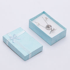 Cloud 5*8 Heaven and Earth Cover Jewelry Box Ring Ear Nail Box Necklace Set Box Jewelry Gift Jewelry Gift Paper Box