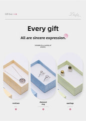 Cloud 5*8 Heaven and Earth Cover Jewelry Box Ring Ear Nail Box Necklace Set Box Jewelry Gift Jewelry Gift Paper Box