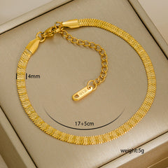 Pulseras de acero inoxidable 304 con diseño geométrico de estilo urbano, elegantes y sencillas, a granel.