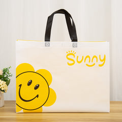 Cartoon cute non-woven bag Spot shopping mall clothing store children's clothing store non-woven bag plus logo shopping gift