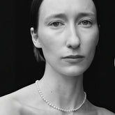 Natural Freshwater Baroque Pearl Necklace Clavicle Chain