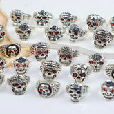 Skull Ghost Head Ring Men's Jewelry