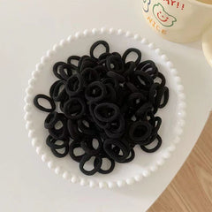 Children's rubber band candy-colored thumb hair band 2 pc/unit