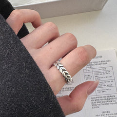 Fashion Wheat Ear Ring Jewelry