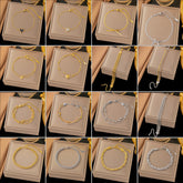 Basic Solid Color Titanium Steel Bracelets In Bulk