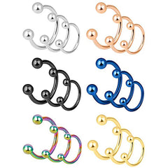 Stainless Steel Nose Ring Titanium Steel C-Type Ear Bone