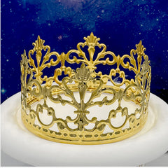 Children's birthday crown headdress Baroque alloy ornaments