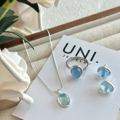 Pearl versatile necklace women's non-fading collarbone chain jewelry