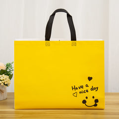 Cartoon cute non-woven bag Spot shopping mall clothing store children's clothing store non-woven bag plus logo shopping gift