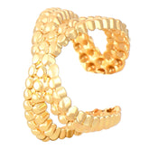 1 Piece Simple Style IG Style Geometric Plating 304 Stainless Steel Ear Cuffs