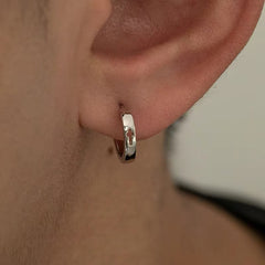 Stud earrings men's retro cross earrings