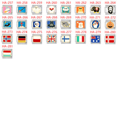 Modular bracelet, hand-spliced DIY pattern stainless steel bracelet