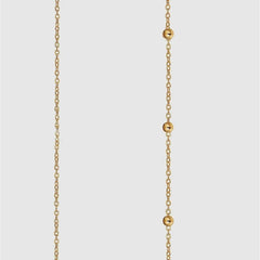 Summer fashion bead chain, double-layer women's waist chain