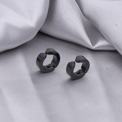 Stainless steel electroplated U-shaped ear clips without ear piercings 4 pairs