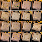 Elegant Basic Streetwear Heart Shape Butterfly Titanium Steel Zircon Bracelets In Bulk