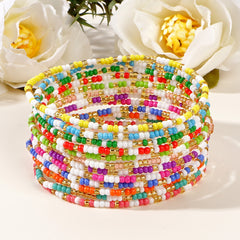Casual Simple Style Geometric Seed Bead Wholesale Bracelets