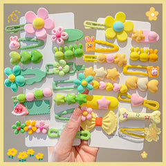 Girls' new children's hairpin bangs clip cute girl baby BB clip side hairpin headdress
