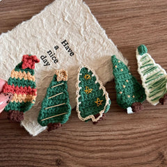 Christmas series hairpin children's wool hairpin